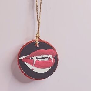 Car Freshie Fangs Vampires Blood
